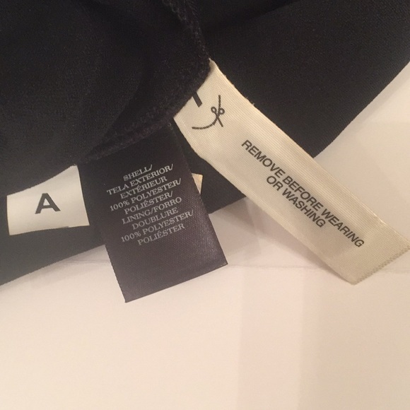 Ann Taylor Black Spaghetti Strap Dress Size 6 - Picture 8 of 8